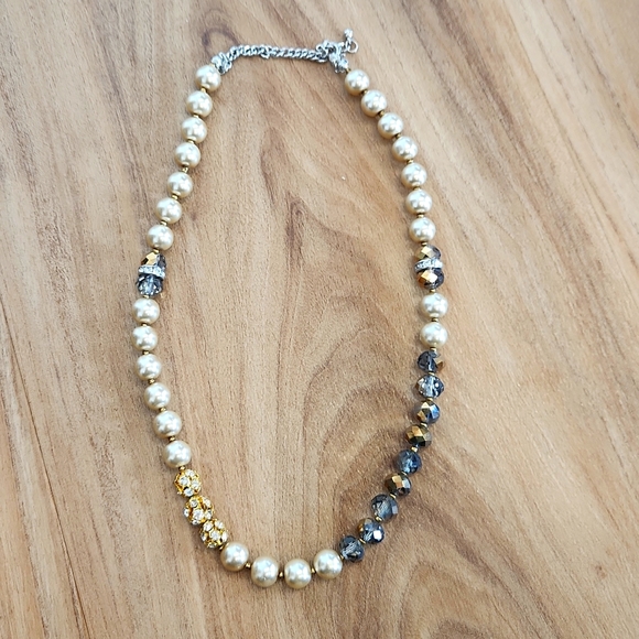 Blingy Jewelry Bundle, Necklace, Bracelet, Watch, Gold & Silver Tones - Picture 2 of 4